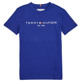 衣服 儿童 短袖体恤 Tommy Hilfiger ESTABLISHED LOGO 蓝色