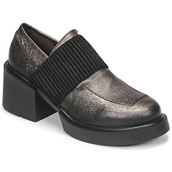 鞋子 女士 皮便鞋 Papucei DODO 黑色 / 银灰色
