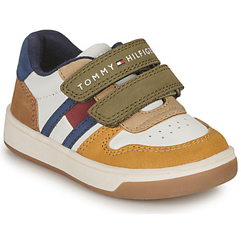 鞋子 男孩 球鞋基本款 Tommy Hilfiger T1B9-33099-1269A330 浅米色 / 多彩