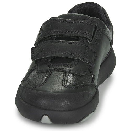 Clarks 其乐 REX STRIDE K 黑色