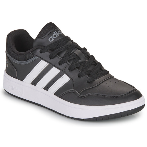 鞋子 男士 球鞋基本款 Adidas Sportswear HOOPS 3.0 黑色 / 白色