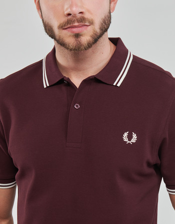 Fred Perry TWIN TIPPED FRED PERRY SHIRT 波尔多红