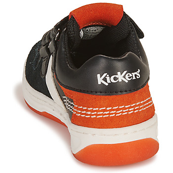 Kickers KALIDO 黑色 / 橙色