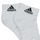 配件   运动袜 Adidas Sportswear C SPW ANK 3P 白色 / 黑色