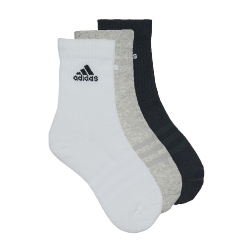 配件   运动袜 Adidas Sportswear C SPW CRW 3P 灰色 / 白色 / 黑色