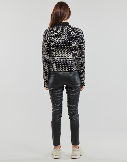 Vero Moda VMGOLDNEEDLE ART LS HIGHNK PULL LCS 黑色