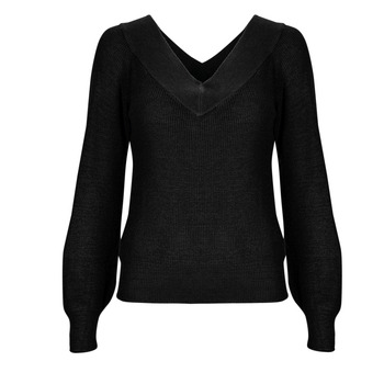衣服 女士 羊毛衫 Vero Moda VMNEWLEXSUN LS DOUBLE V-NCK 黑色
