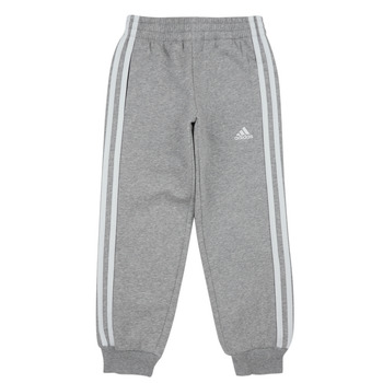 衣服 儿童 厚裤子 Adidas Sportswear LK 3S PANT 灰色 / 白色