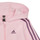衣服 女孩 卫衣 Adidas Sportswear LK 3S FL FZ HD 玫瑰色 / 紫罗兰