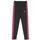 衣服 女孩 紧身裤 Adidas Sportswear 3S TIG 黑色 / 紫红色