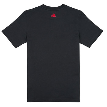 Adidas Sportswear BL 2 TEE 黑色 / 红色 / 白色