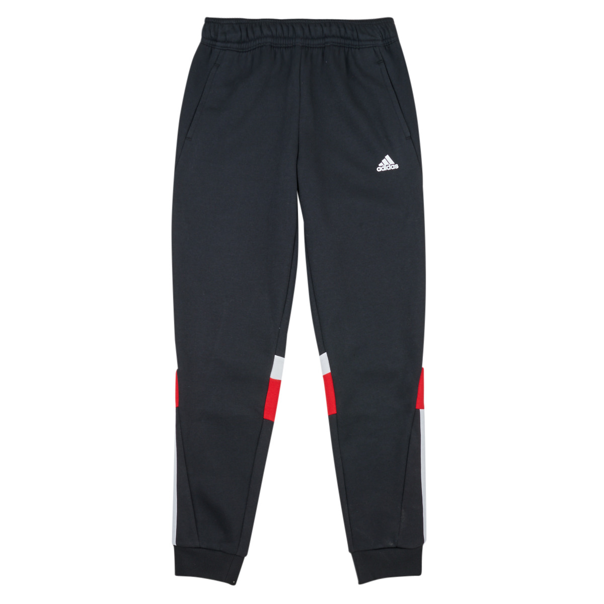 衣服 男孩 厚裤子 Adidas Sportswear 3S TIB PT 黑色 / 红色 / 白色