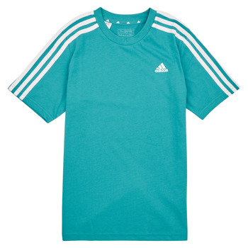 衣服 儿童 短袖体恤 Adidas Sportswear 3S TEE 白色 / 多彩