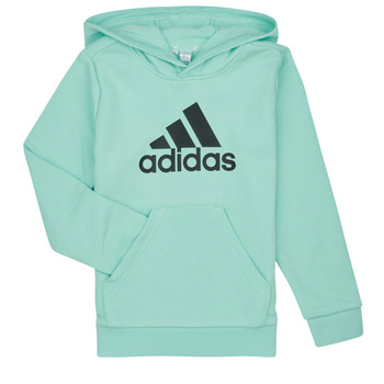 衣服 儿童 卫衣 Adidas Sportswear BL HOODIE 绿色 / 黑色