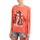 衣服 女士 无领短袖套衫/无袖T恤 Brigitte Bardot BB44075 珊瑚色