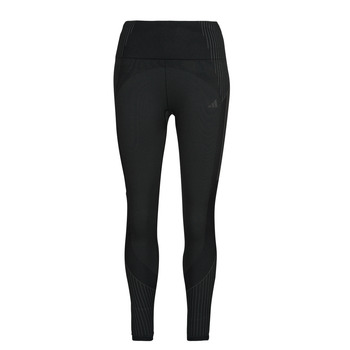 衣服 女士 紧身裤 adidas Performance 阿迪达斯运动训练 SEAMLESS 7/8 L 黑色