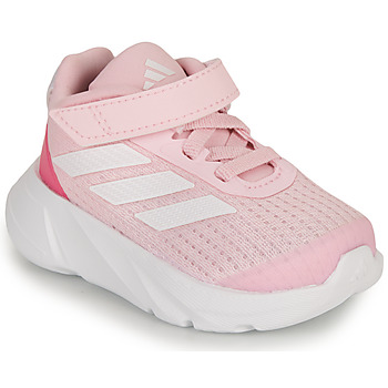鞋子 女孩 球鞋基本款 Adidas Sportswear DURAMO SL EL I 玫瑰色 / 白色