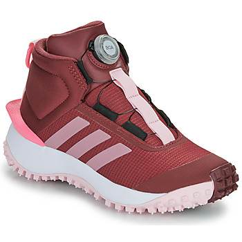 鞋子 女孩 球鞋基本款 Adidas Sportswear FORTATRAIL BOA K 波尔多红