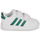 鞋子 儿童 球鞋基本款 Adidas Sportswear GRAND COURT 2.0 CF I 白色 / 绿色
