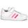 鞋子 女孩 球鞋基本款 Adidas Sportswear GRAND COURT 2.0 EL K 白色 / 玫瑰色