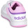 鞋子 女孩 球鞋基本款 Adidas Sportswear HOOPS 3.0 CF C 白色 / 玫瑰色