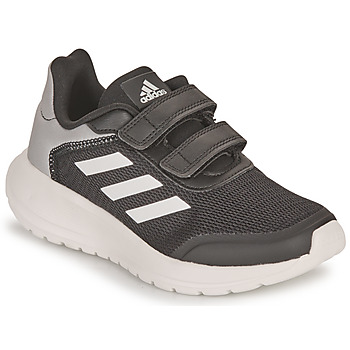 鞋子 男孩 球鞋基本款 Adidas Sportswear Tensaur Run 2.0 CF K 黑色 / 白色
