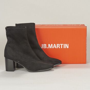 鞋子 女士 短靴 JB Martin VISION  toile / Suede / St / 黑色