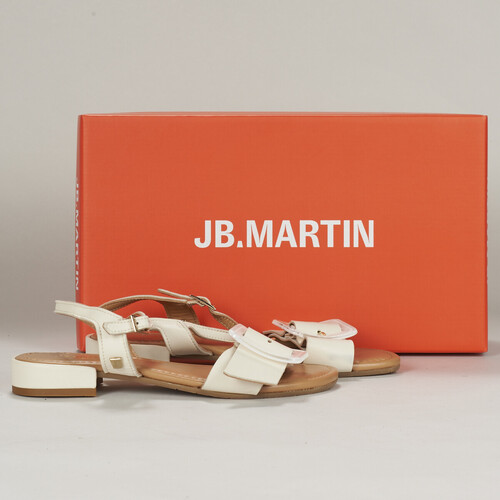 鞋子 女士 凉鞋 JB Martin AIMANTE Nappa / Craie