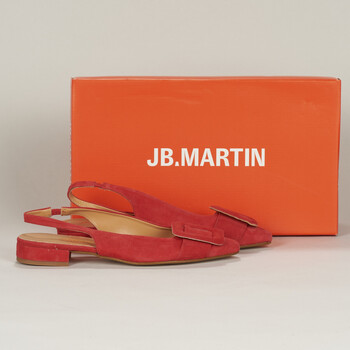 鞋子 女士 平底鞋 JB Martin VARIA Chevre / 天鹅绒 / 红色