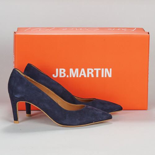 鞋子 女士 高跟鞋 JB Martin ELSA Chevre / 天鹅绒 / 海蓝色