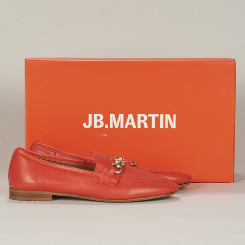 鞋子 女士 皮便鞋 JB Martin FRANCHE BIJOU Nappa / 橙色