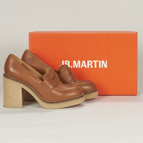 鞋子 女士 皮便鞋 JB Martin BRITNEY 小牛皮 / Soft / 棕色
