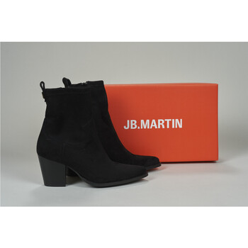 鞋子 女士 短靴 JB Martin LAILA  toile / Suede / St / 黑色