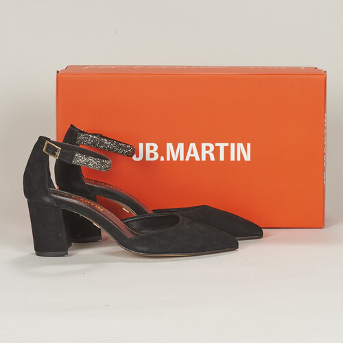 鞋子 女士 高跟鞋 JB Martin ELEONORE Chevre / 天鹅绒 / 黑色