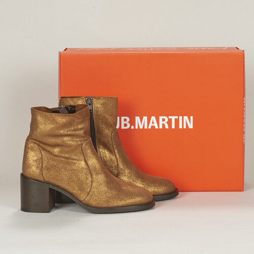 鞋子 女士 短靴 JB Martin BENITA Croute / 金属银 / 棕色