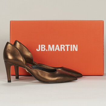 鞋子 女士 高跟鞋 JB Martin ENVIE Chevre / 金属银 / 棕色