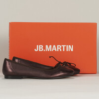 鞋子 女士 平底鞋 JB Martin STORY Chevre / 金属银 / 棕色