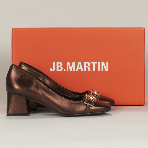 鞋子 女士 高跟鞋 JB Martin VOICE Chevre / 金属银 / 棕色