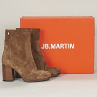 鞋子 女士 短靴 JB Martin IBIS Croute / 天鹅绒 / Tabacco