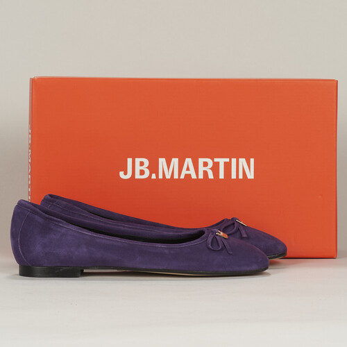 鞋子 女士 平底鞋 JB Martin VIRTUOSE 天鹅绒 / 紫罗兰