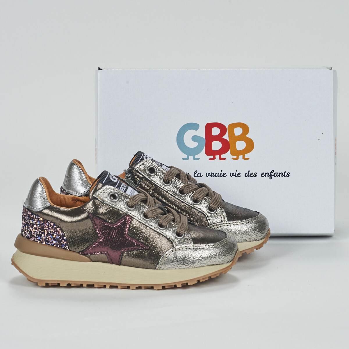 鞋子 女孩 球鞋基本款 GBB AI345-11-C-ECH 黑色