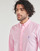 衣服 男士 长袖衬衫 Polo Ralph Lauren CHEMISE AJUSTEE SLIM FIT EN POPELINE UNIE 玫瑰色