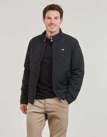 Gant QUILTED WINDCHEATER 黑色