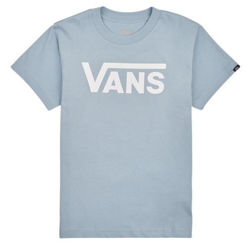 衣服 男孩 短袖体恤 Vans 范斯 VANS CLASSIC KIDS 蓝色
