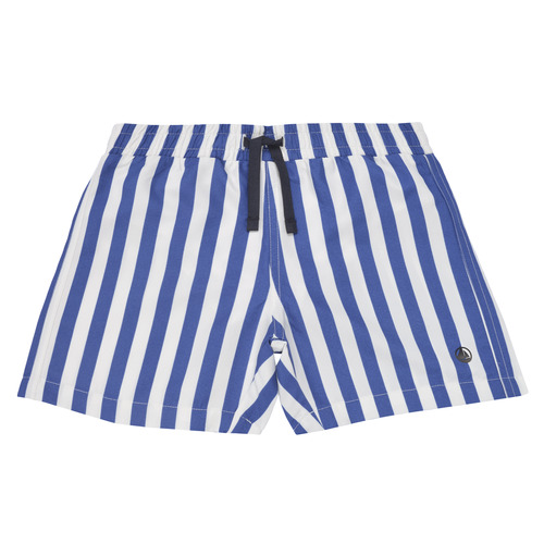 衣服 男孩 男士泳裤 Petit Bateau 小帆船 MONTY 海蓝色 / 白色