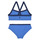 衣服 女孩 泳装两件套 Petit Bateau 小帆船 MAILLOT 海蓝色
