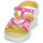 鞋子 女孩 凉鞋 Agatha Ruiz de la Prada 阿嘉莎·鲁兹·德 SANDALIA CORAZON 玫瑰色 / 白色