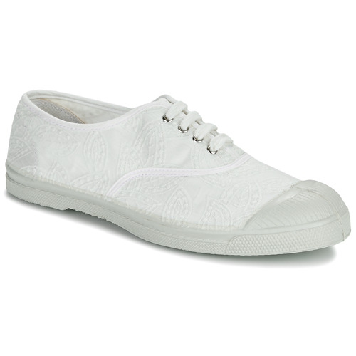 鞋子 女士 球鞋基本款 Bensimon BRODERIE ANGLAISE 白色