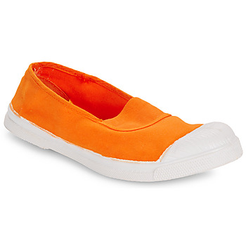 鞋子 女士 平底鞋 Bensimon TENNIS ELASTIQUE 橙色