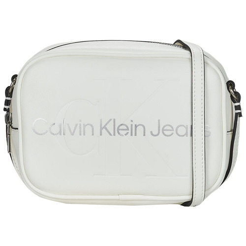 包 男士 斜挎包 Calvin Klein Jeans SCULPTED CAMERA BAG18MONO 白色
